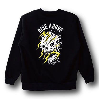 【LURKING CLASS】RISE ABOVE CREW BLACK