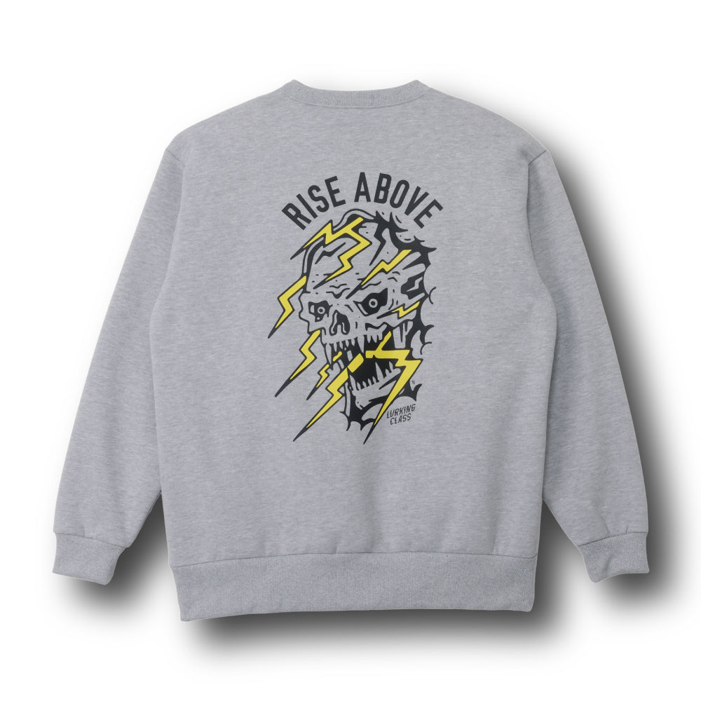 【LURKING CLASS】RISE ABOVE CREW GREY