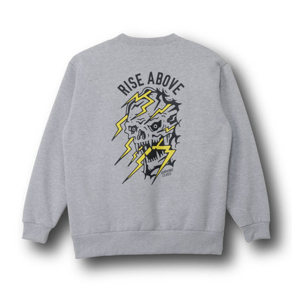 【LURKING CLASS】RISE ABOVE CREW GREY