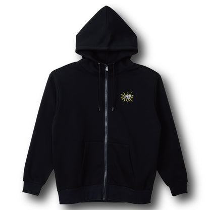 【LURKING CLASS】RISE ABOVE ZIP HOOD BLACK