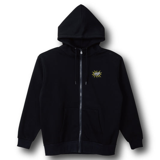 【LURKING CLASS】RISE ABOVE ZIP HOOD BLACK