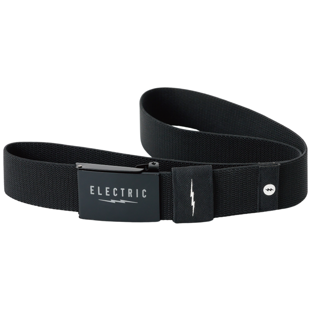 【ELECTRIC】RUBBER BUCKLE BELT BLACK