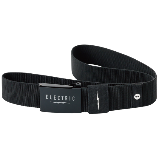 【ELECTRIC】RUBBER BUCKLE BELT BLACK