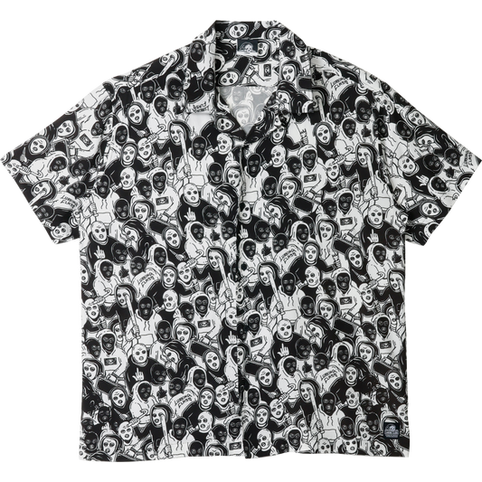 【LURKING CLASS】RUN RAYON SHIRT WHITE