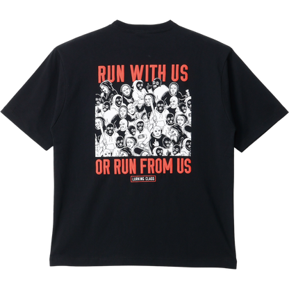 【LURKING CLASS】RUN S/S TEE BLACK