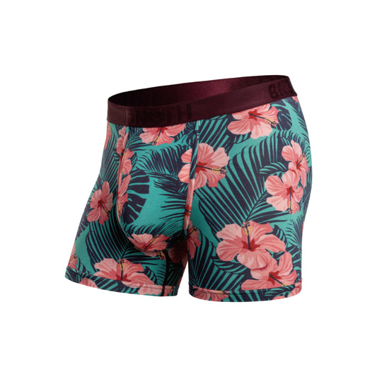 【BN3TH】CLASSIC TRUNK PRINT HIBISCUS BLOOM ZESTY