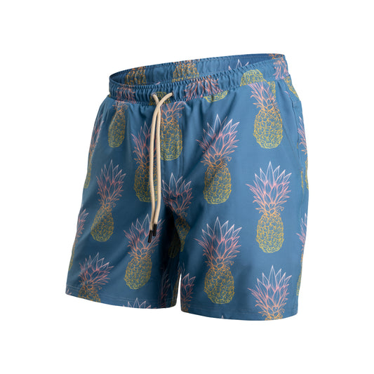 【BN3TH】AGUA VOLLEY 2N1 SHORT-7 GRANDE PINEAPPLE FADE FOG