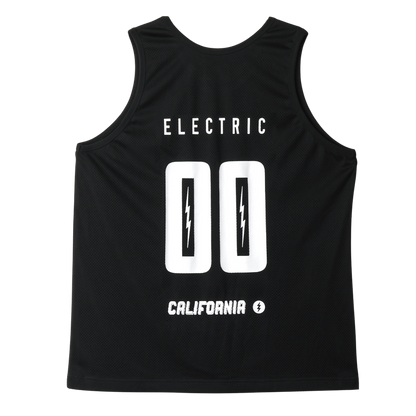 【ELECTRIC】SQUAD NUMBER MESH TANK BLACK