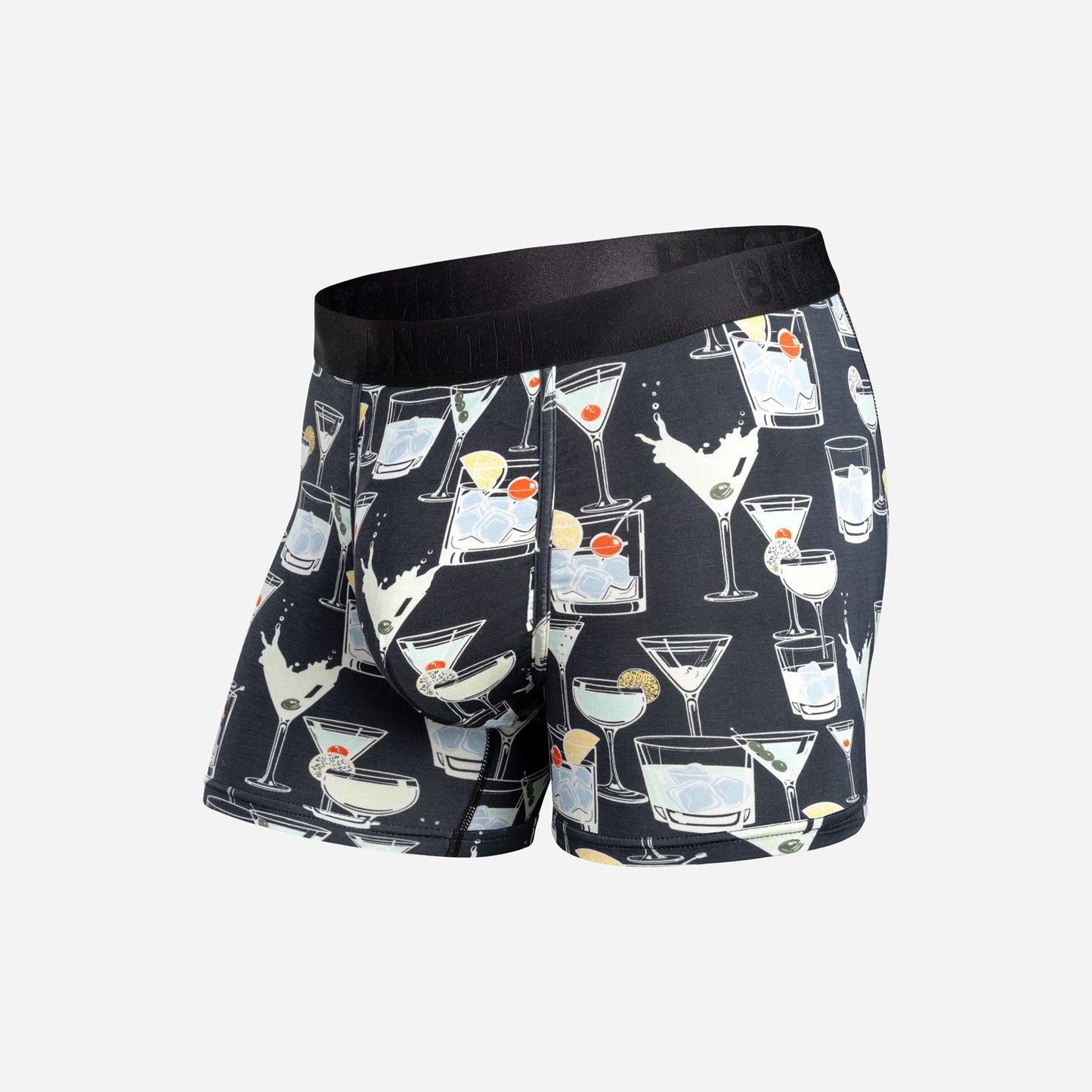 【BN3TH】CLASSIC TRUNK PRINT COCKTAILS-BLACK
