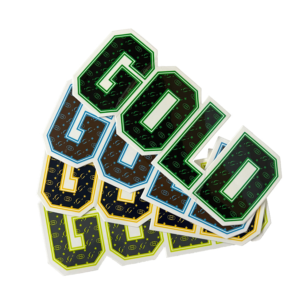【GOLD】 GOLD STICKER / 4色 25枚 1PACK