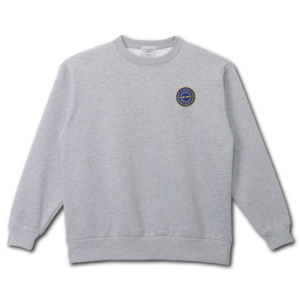 【ELECTRIC】STRIKE PATCH CREW GREY/NAVY