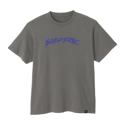 【ELECTRIC】THE ELECTRIC #1 ACID WASH S/S TEE DARK SILVER ACID