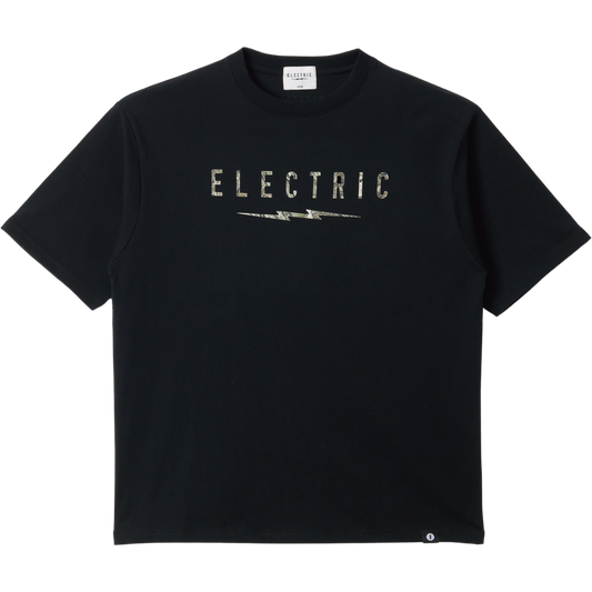【ELECTRIC】TREE CAMO UNDERVOLT S/S TEE BLACK