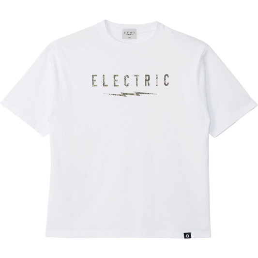 【ELECTRIC】TREE CAMO UNDERVOLT S/S TEE WHITE