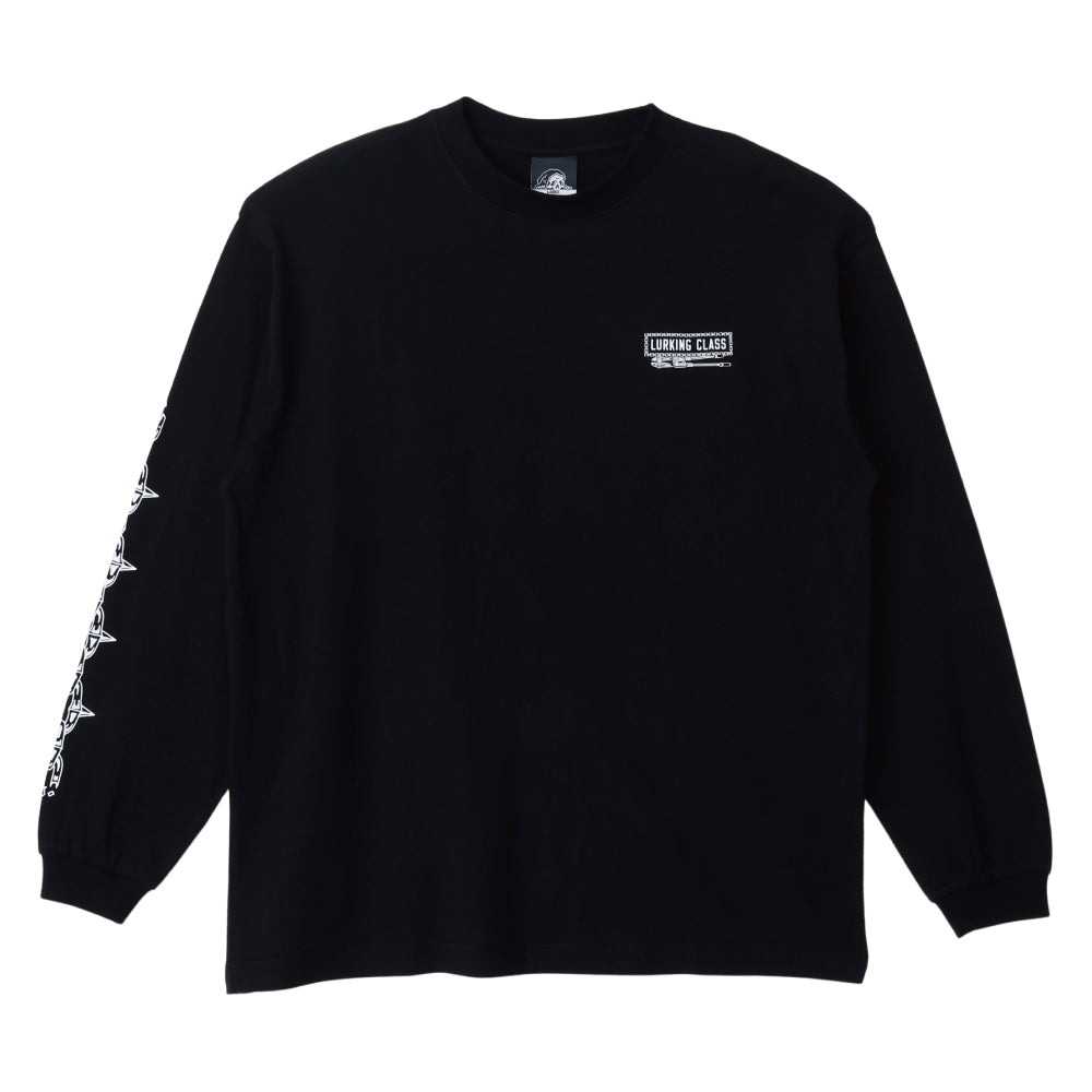 【LURKING CLASS】UNCHAINED L/S TEE BLACK