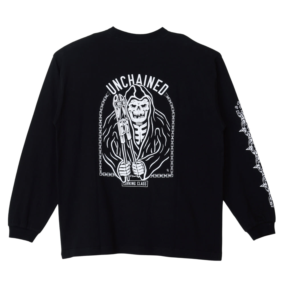 【LURKING CLASS】UNCHAINED L/S TEE BLACK