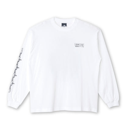 【LURKING CLASS】UNCHAINED L/S TEE WHITE