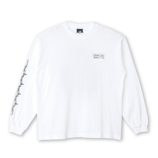 【LURKING CLASS】UNCHAINED L/S TEE WHITE