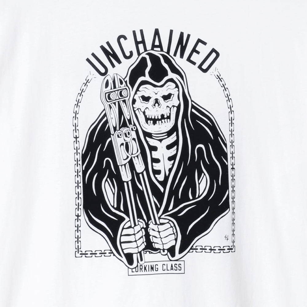 【LURKING CLASS】UNCHAINED L/S TEE WHITE