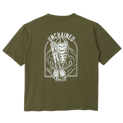 【LURKING CLASS】UNCHAINED S/S TEE FOREST GREEN