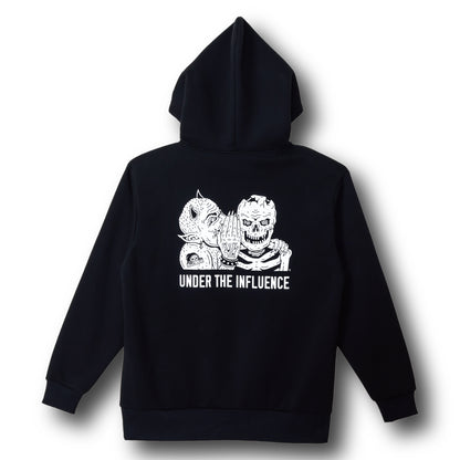 【LURKING CLASS】UNDER THE INFLUENCE HOOD BLACK