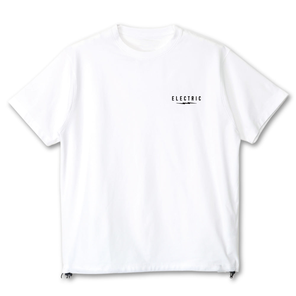 【ELECTRIC】UNDERVOLT DRAWCORD DRY S/S TEE WHITE