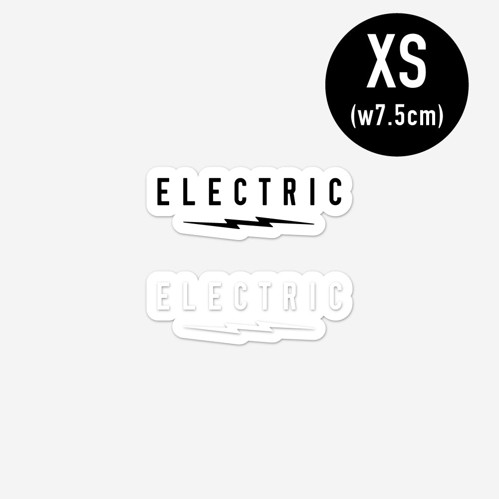 【ELECTRIC】UNDERVOLT CLEAR STICKER XS size