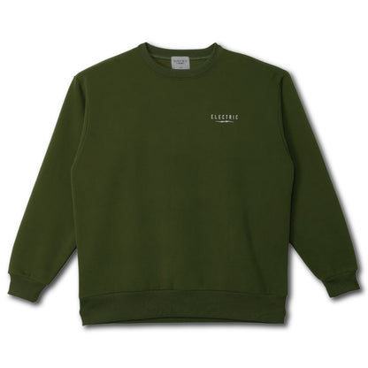 【ELECTRIC】UNDERVOLT CREW OLIVE