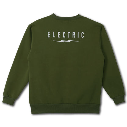 【ELECTRIC】UNDERVOLT CREW OLIVE