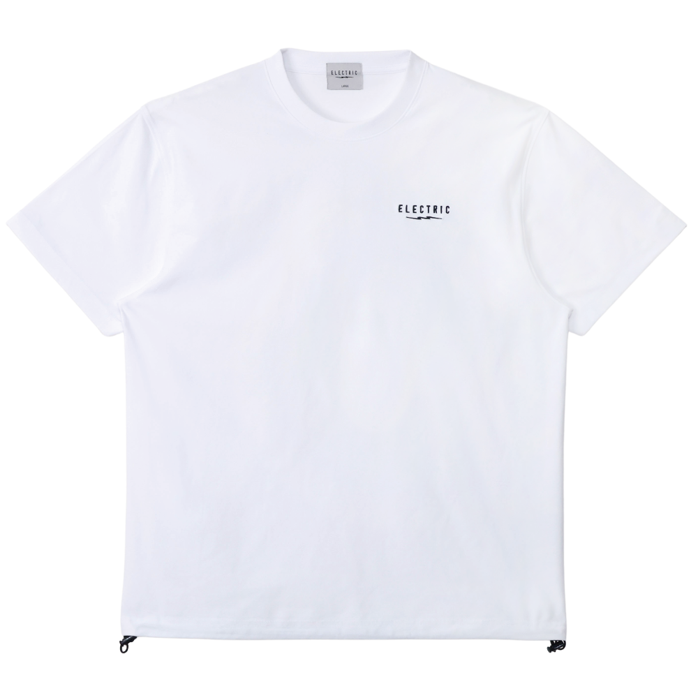 【ELECTRIC】UNDERVOLT DRY DRAWCODE S/S TEE WHITE