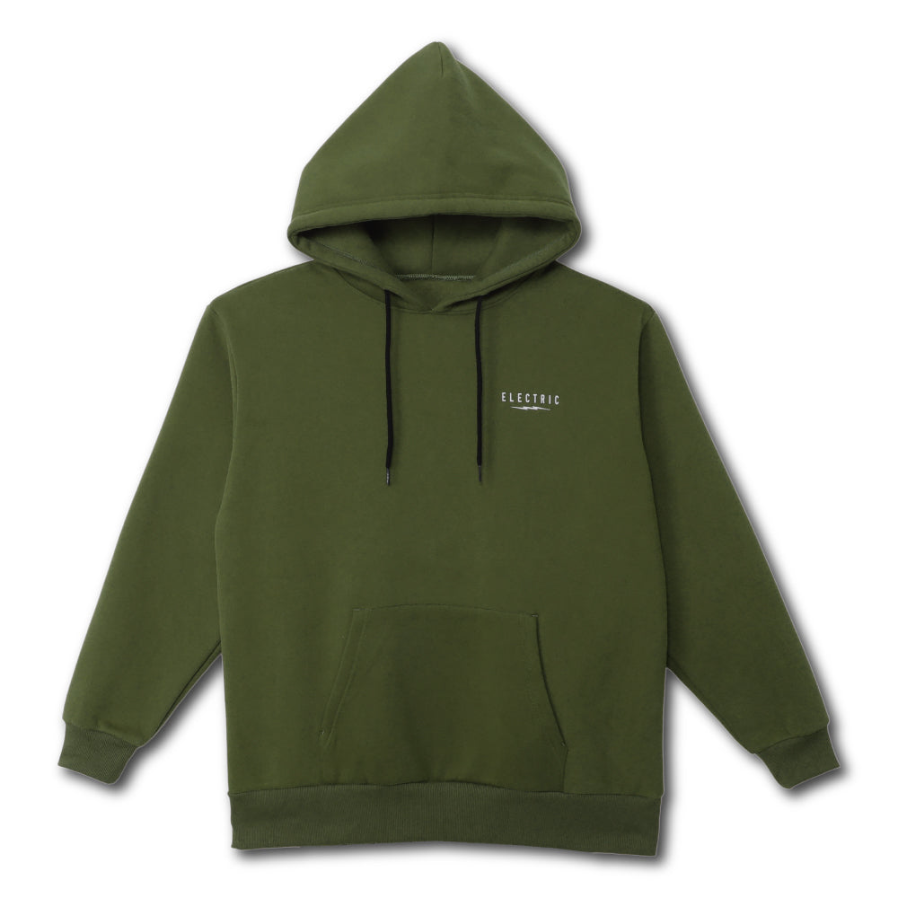 【ELECTRIC】UNDERVOLT HOOD OLIVE