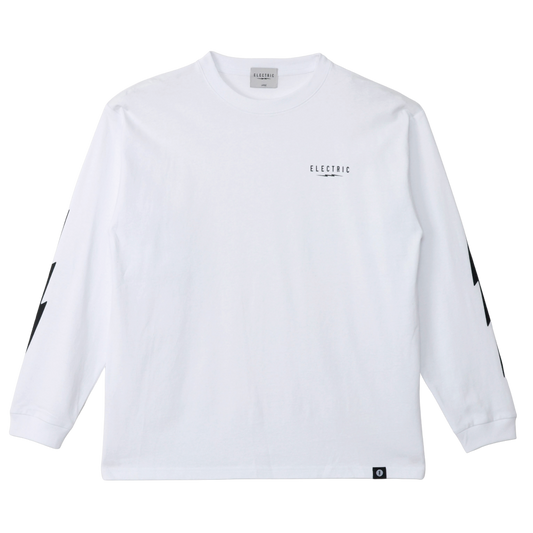 【ELECTRIC】UNDERVOLT L/S TEE WHITE