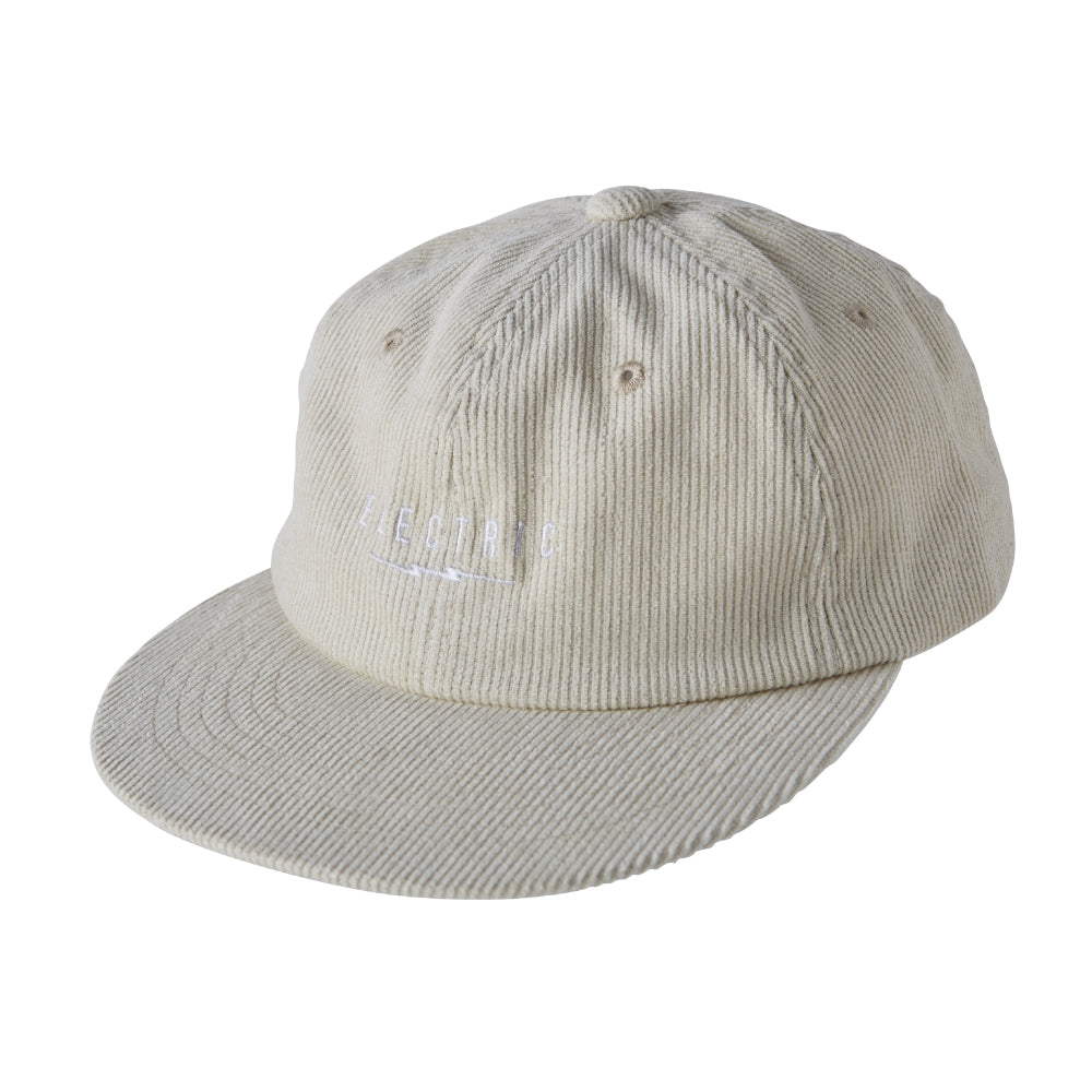 【ELECTRIC】UNDERVOLT LOGO SNAPBACK CAP TAN CORDUROY