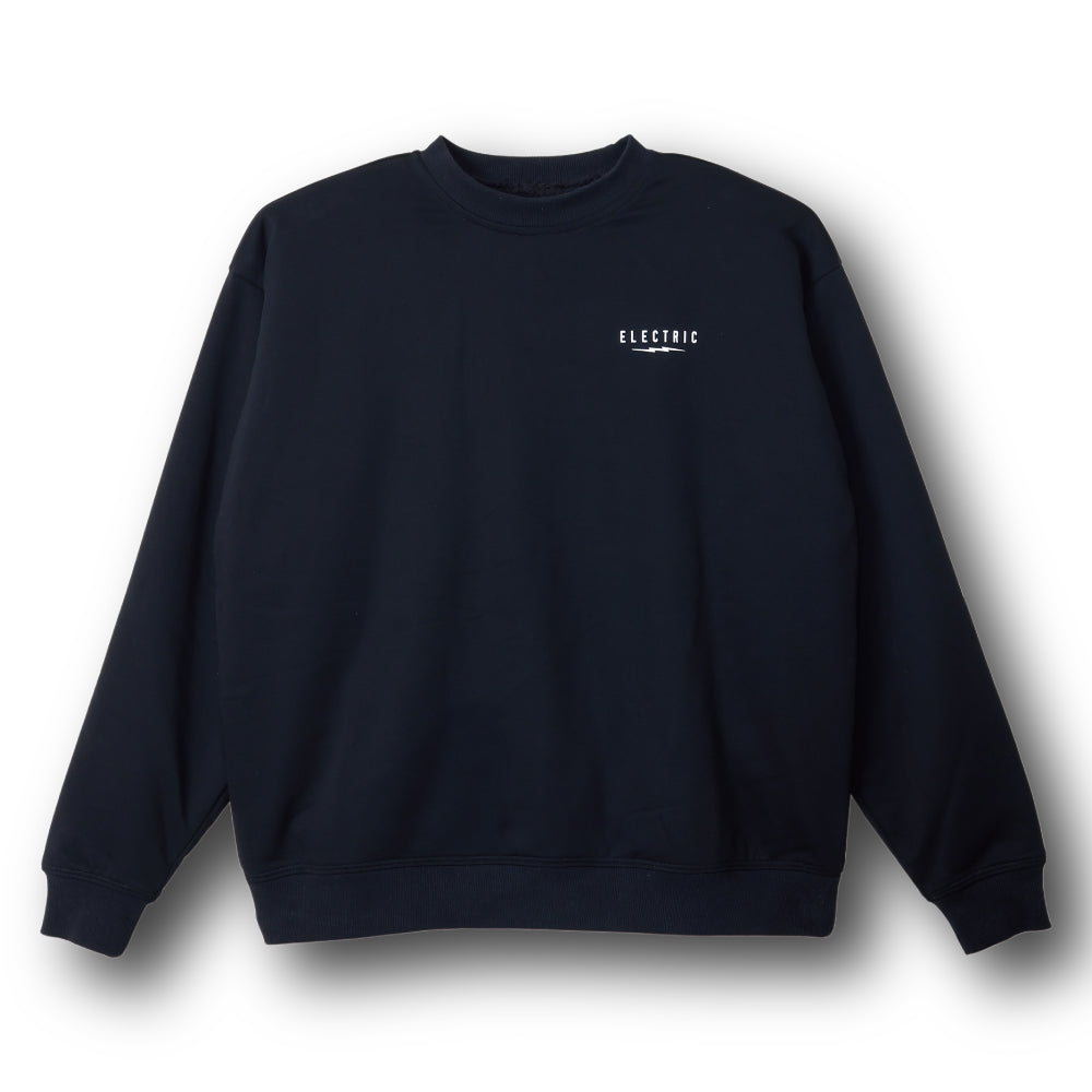 【ELECTRIC】UNDERVOLT REVERSIBLE CREW BLACK