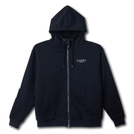 【ELECTRIC】UNDERVOLT REVERSIBLE FULL ZIP HOOD BLACK