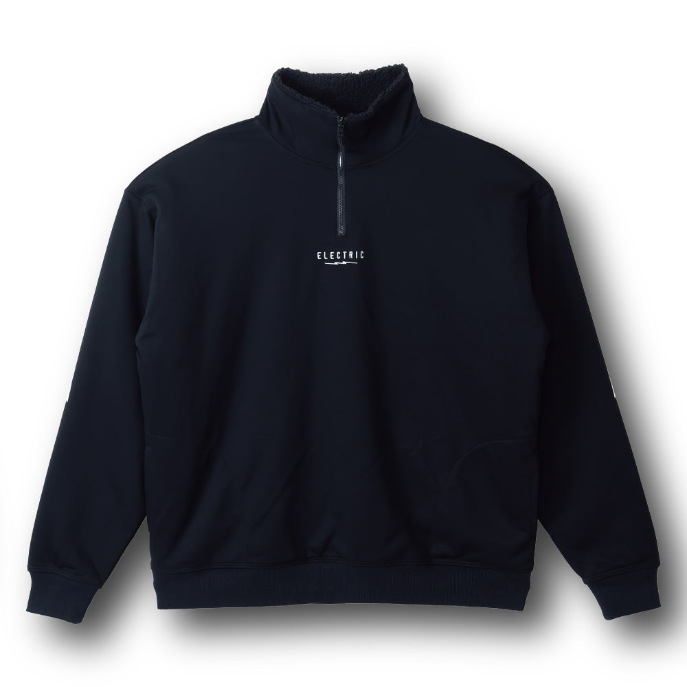 【ELECTRIC】UNDERVOLT REVERSIBLE HALF ZIP BLACK