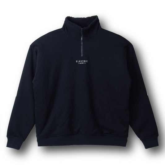 【ELECTRIC】UNDERVOLT REVERSIBLE HALF ZIP BLACK
