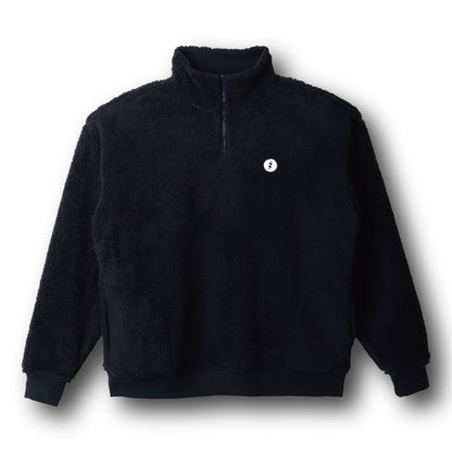 【ELECTRIC】UNDERVOLT REVERSIBLE HALF ZIP BLACK