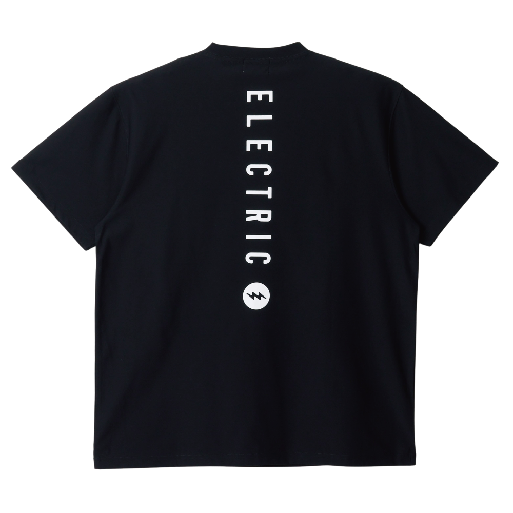 【ELECTRIC】VERTICAL LOGO DRY S/S TEE BLACK