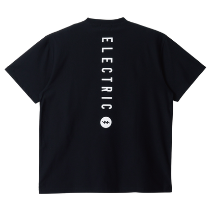 【ELECTRIC】VERTICAL LOGO DRY S/S TEE BLACK