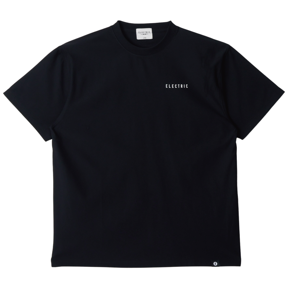 【ELECTRIC】VERTICAL LOGO DRY S/S TEE BLACK