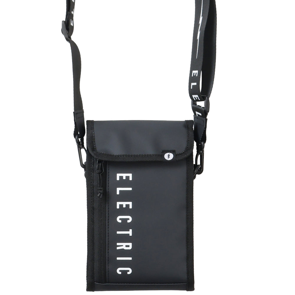 【ELECTRIC】VERTICAL LOGO MULTI SHOULDER POUCH BLACK
