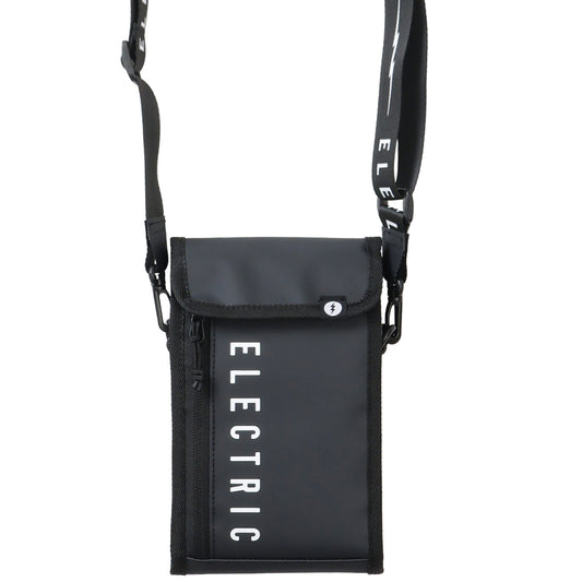 【ELECTRIC】VERTICAL LOGO MULTI SHOULDER POUCH BLACK