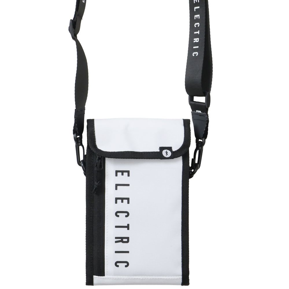 【ELECTRIC】VERTICAL LOGO MULTI SHOULDER POUCH WHITE