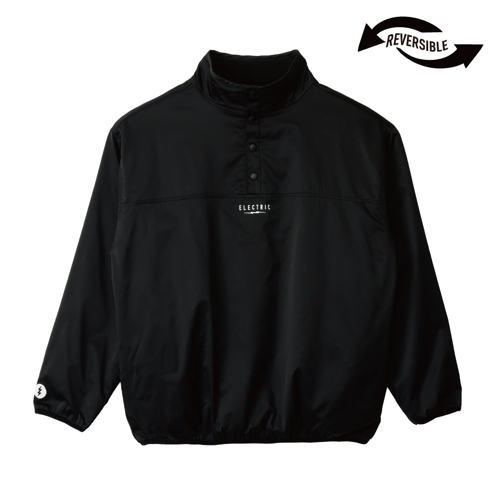 【ELECTRIC】VOLT REVERSIBLE STAND PULLOVER BLACK×BLACK