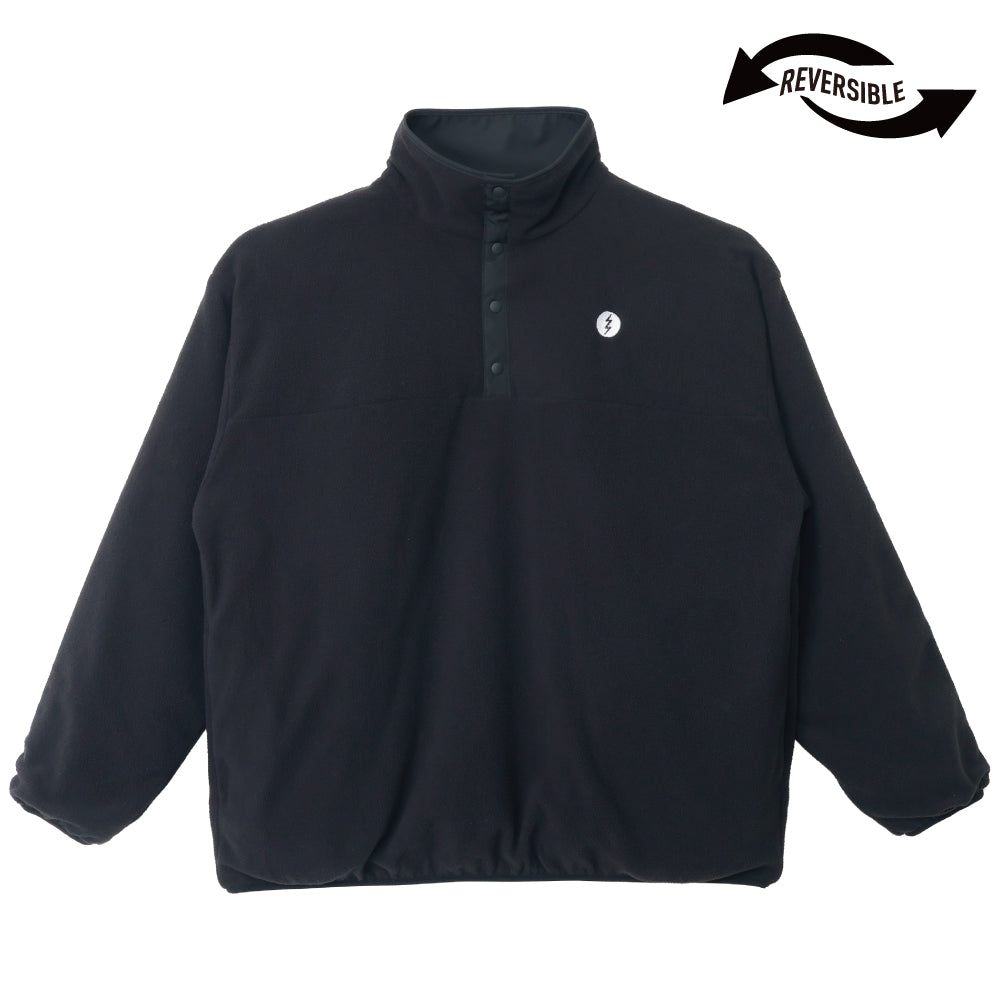 【ELECTRIC】VOLT REVERSIBLE STAND PULLOVER BLACK×BLACK