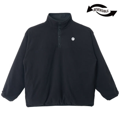 【ELECTRIC】VOLT REVERSIBLE STAND PULLOVER BLACK×BLACK