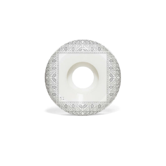 【CHOCOLATE】WHEEL BANDANA (99DU) WHITE