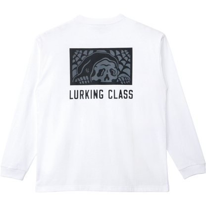 【LURKING CLASS】WEB LURKER L/S TEE WHITE