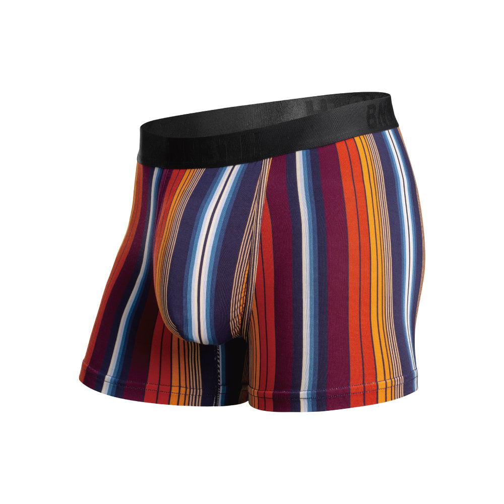 【BN3TH】CLASSIC TRUNK PRINT WESTERN STRIPE-DARK NAVY